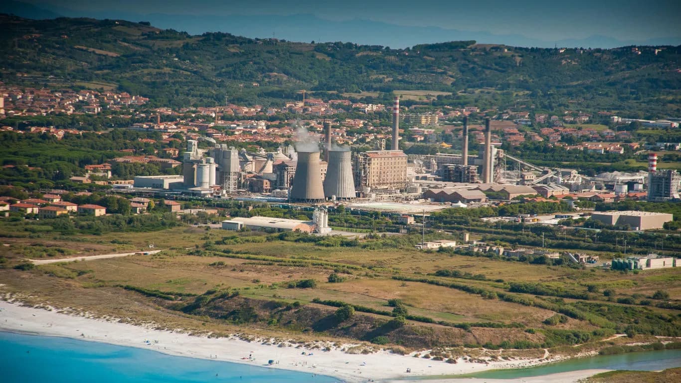 la Solvay a Rosignano